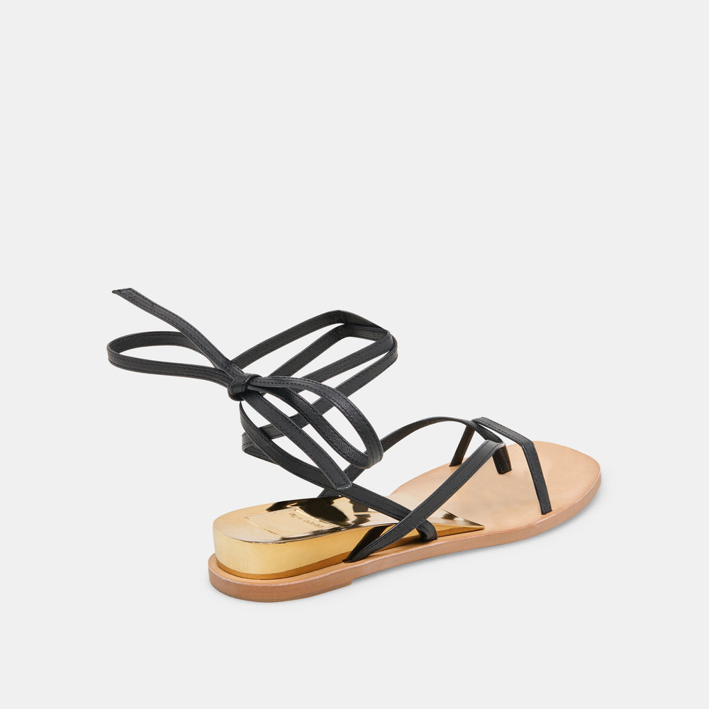 Dolce Vita SHOES | RUDIE SANDALS BLACK LEATHER
 – Dolce Vita