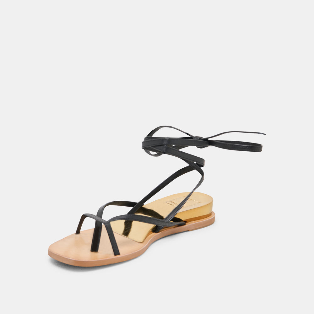 Dolce Vita SHOES | RUDIE SANDALS BLACK LEATHER
 – Dolce Vita
