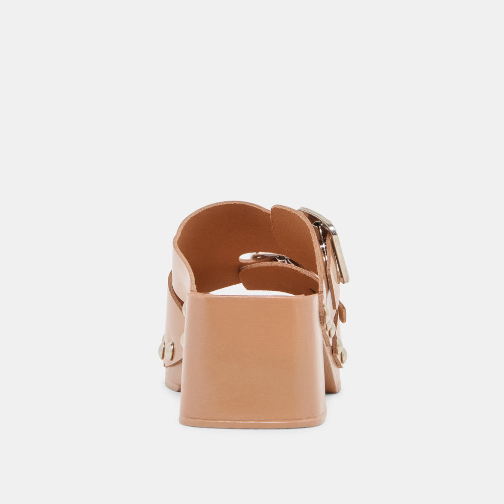 Dolce Vita SHOES | Melody Tan Leather Heels