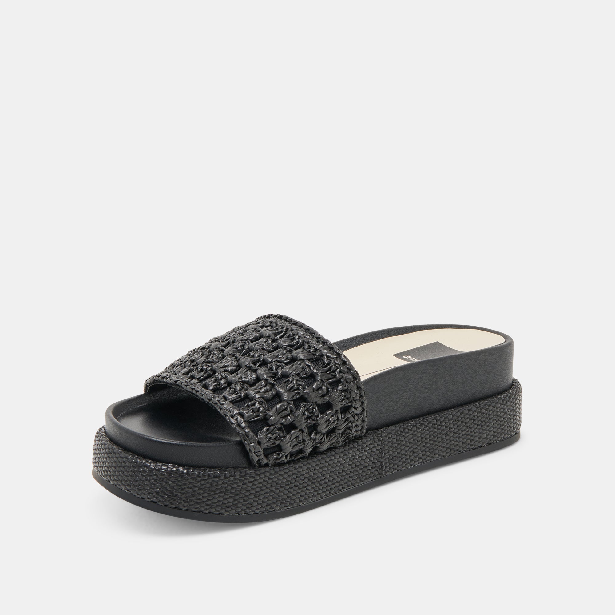 Dolce Vita SHOES | SIDONA SANDALS ONYX RAFFIA
 – Dolce Vita