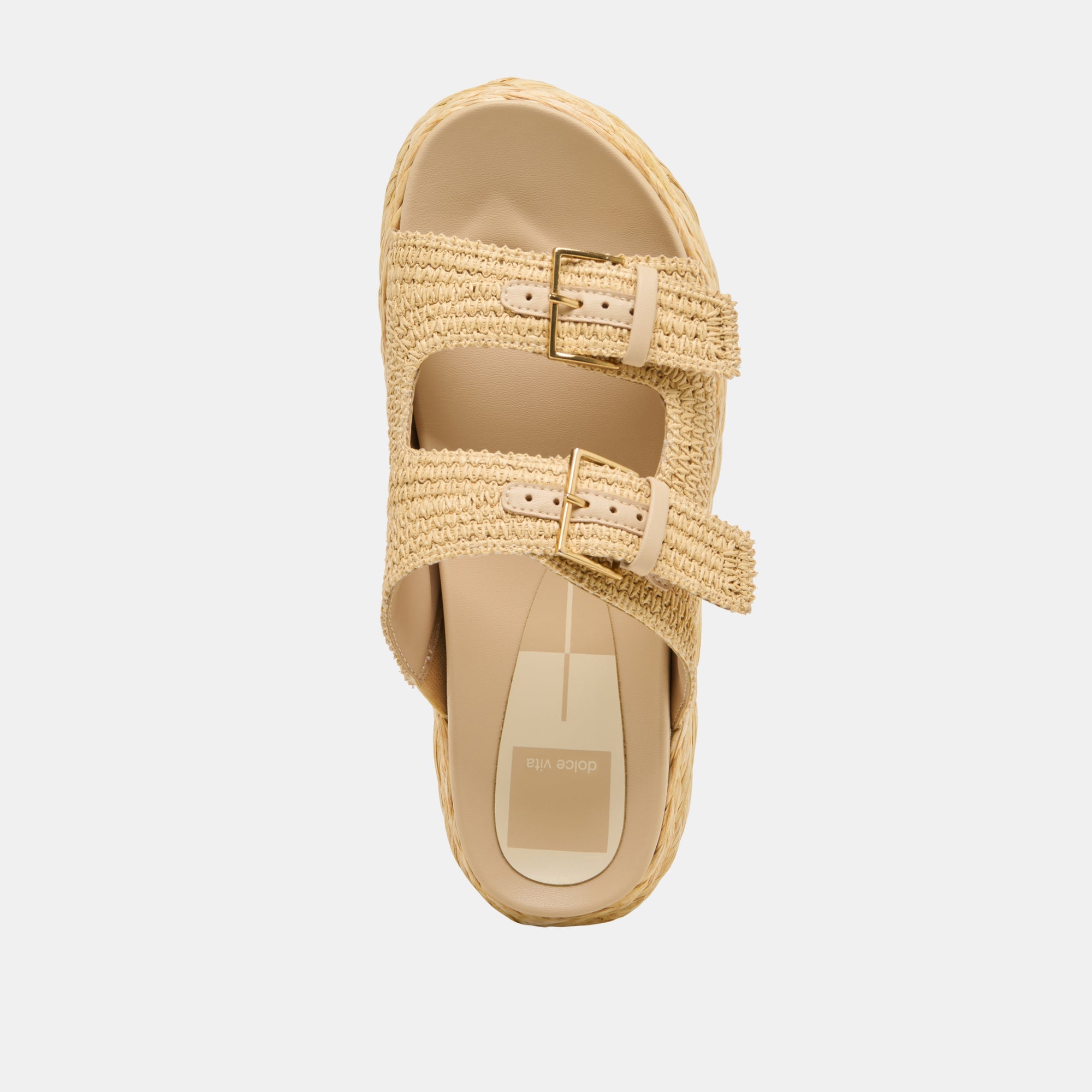 Dolce Vita SHOES | Falyn Lt Natural Woven Raffia Sandals