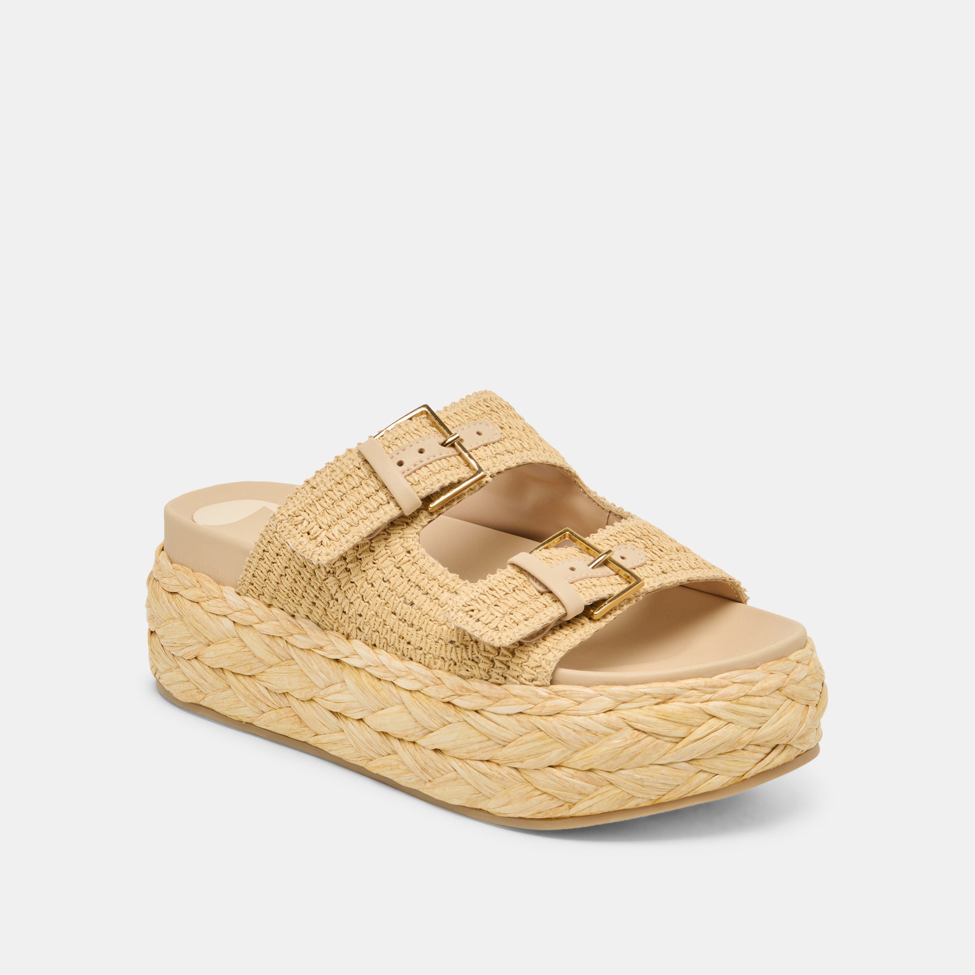 Dolce Vita SHOES | Falyn Lt Natural Woven Raffia Sandals