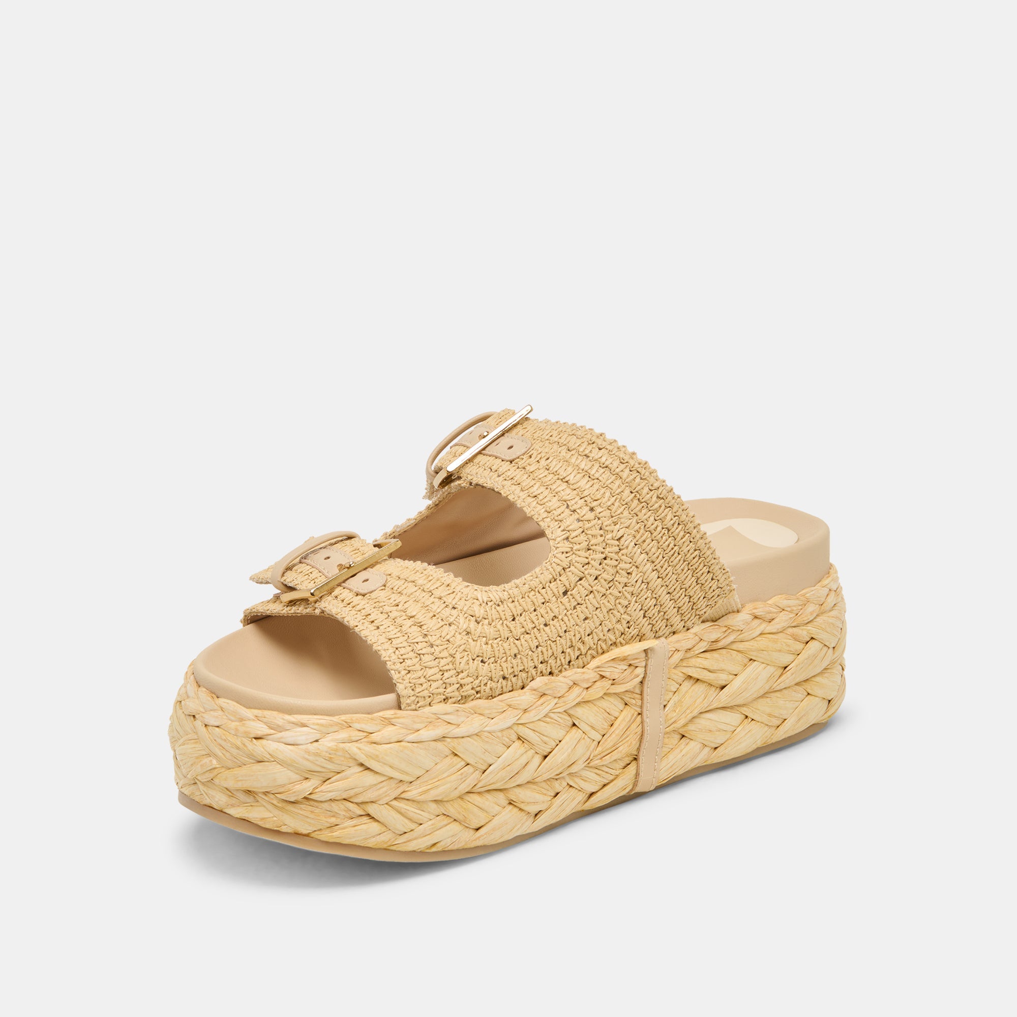 Dolce Vita SHOES | Falyn Lt Natural Woven Raffia Sandals