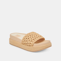 Dolce Vita SHOES | SIDONA SANDALS LT NATURAL RAFFIA
 – Dolce Vita