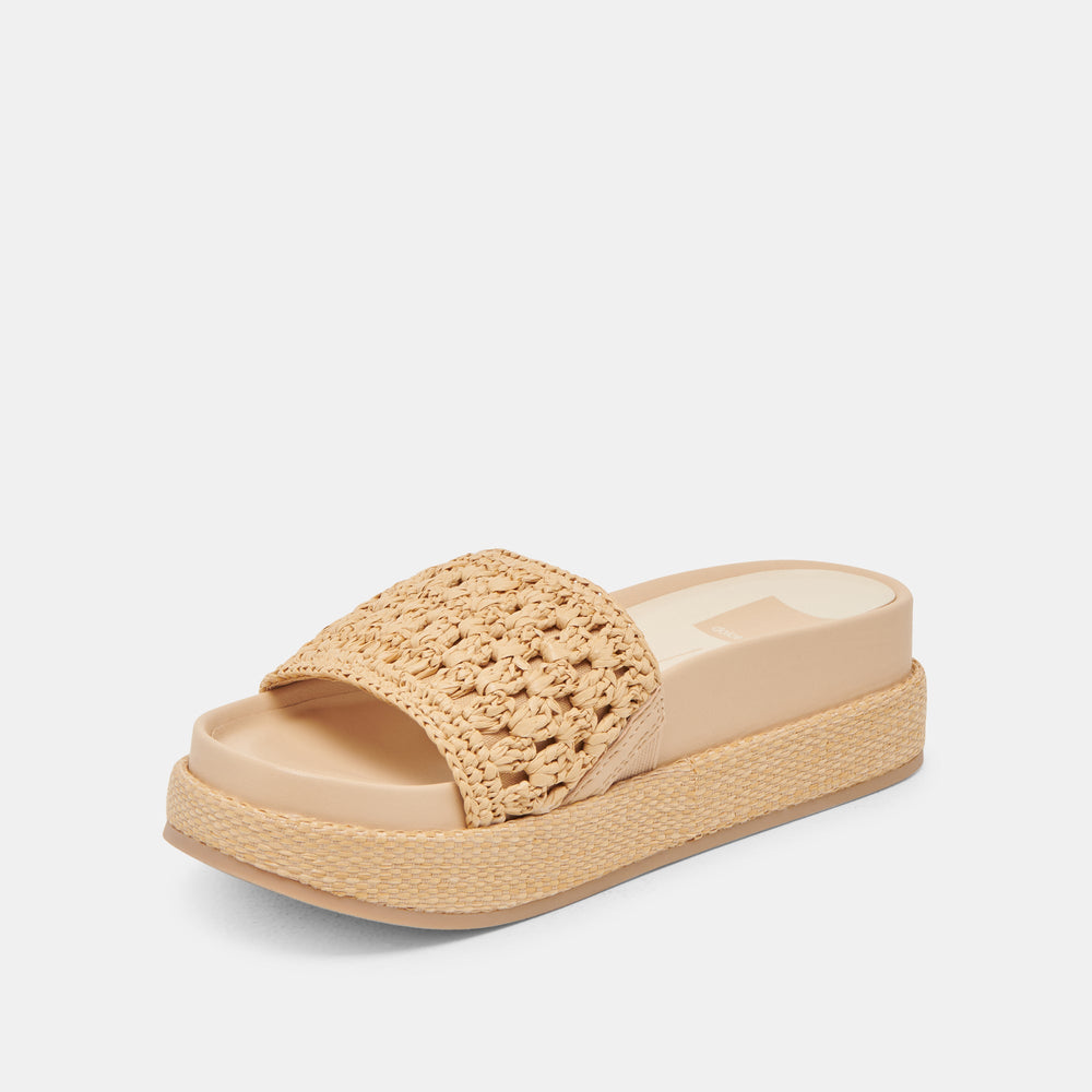 Dolce Vita SHOES | SIDONA SANDALS LT NATURAL RAFFIA
 – Dolce Vita