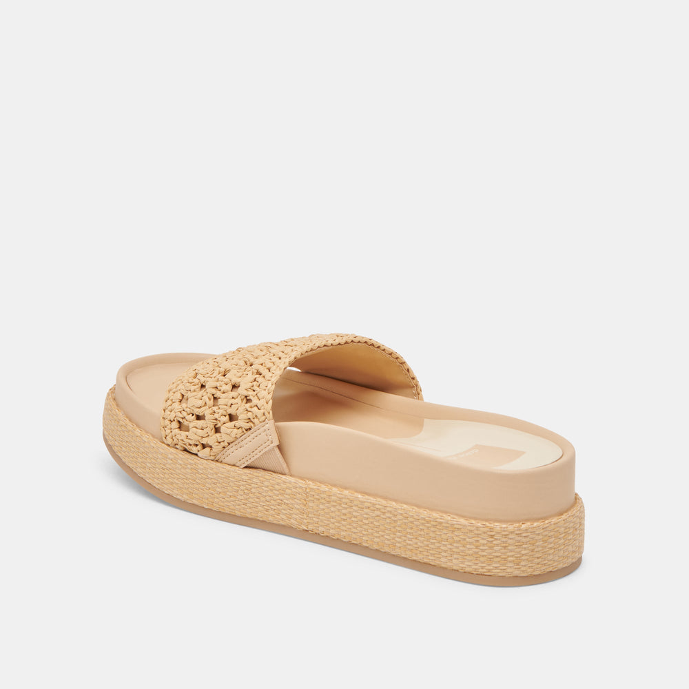 Dolce Vita SHOES | SIDONA SANDALS LT NATURAL RAFFIA
 – Dolce Vita