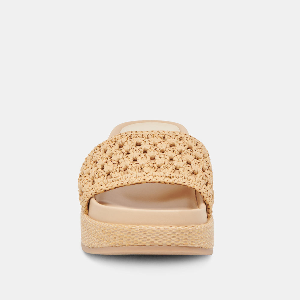 Dolce Vita SHOES | SIDONA SANDALS LT NATURAL RAFFIA
 – Dolce Vita