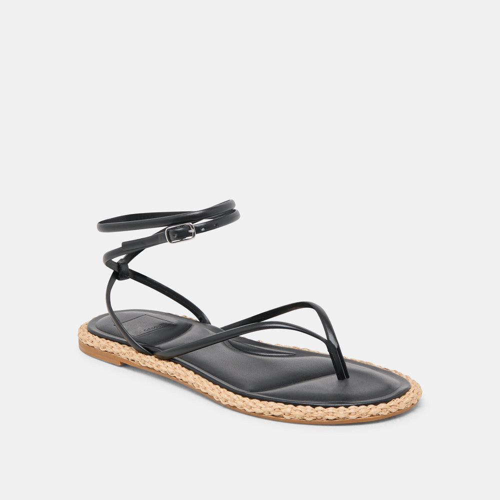 Dolce Vita SHOES | COVE SANDALS BLACK LEATHER
 – Dolce Vita