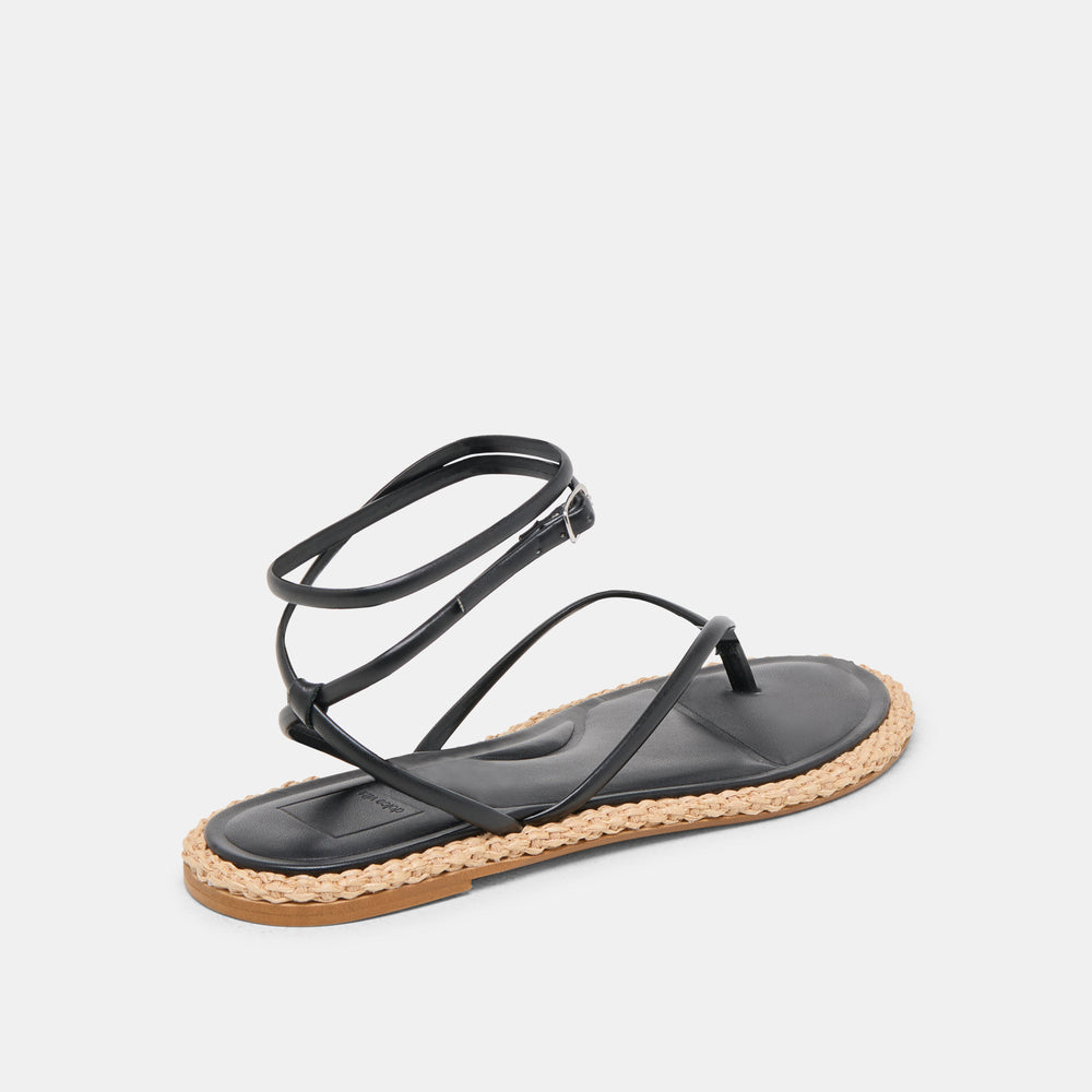 Dolce Vita SHOES | COVE SANDALS BLACK LEATHER
 – Dolce Vita