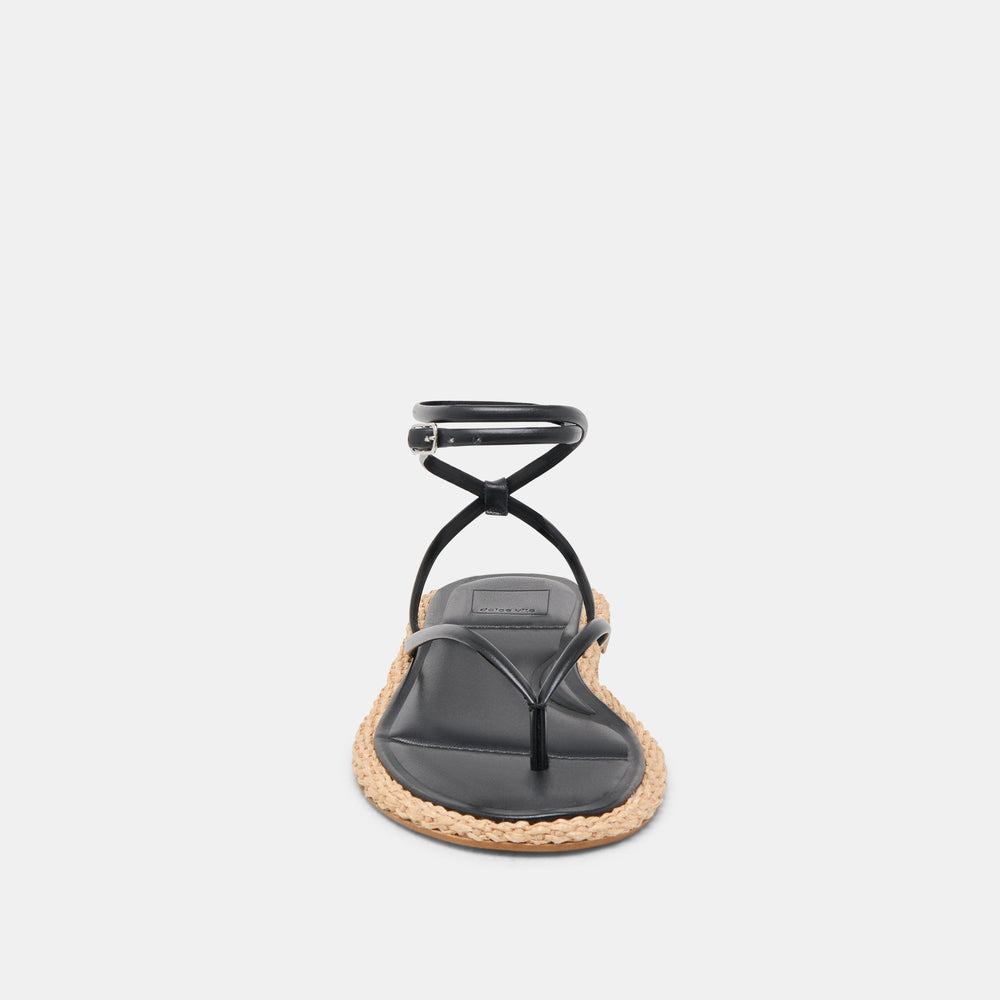 Dolce Vita SHOES | COVE SANDALS BLACK LEATHER
 – Dolce Vita