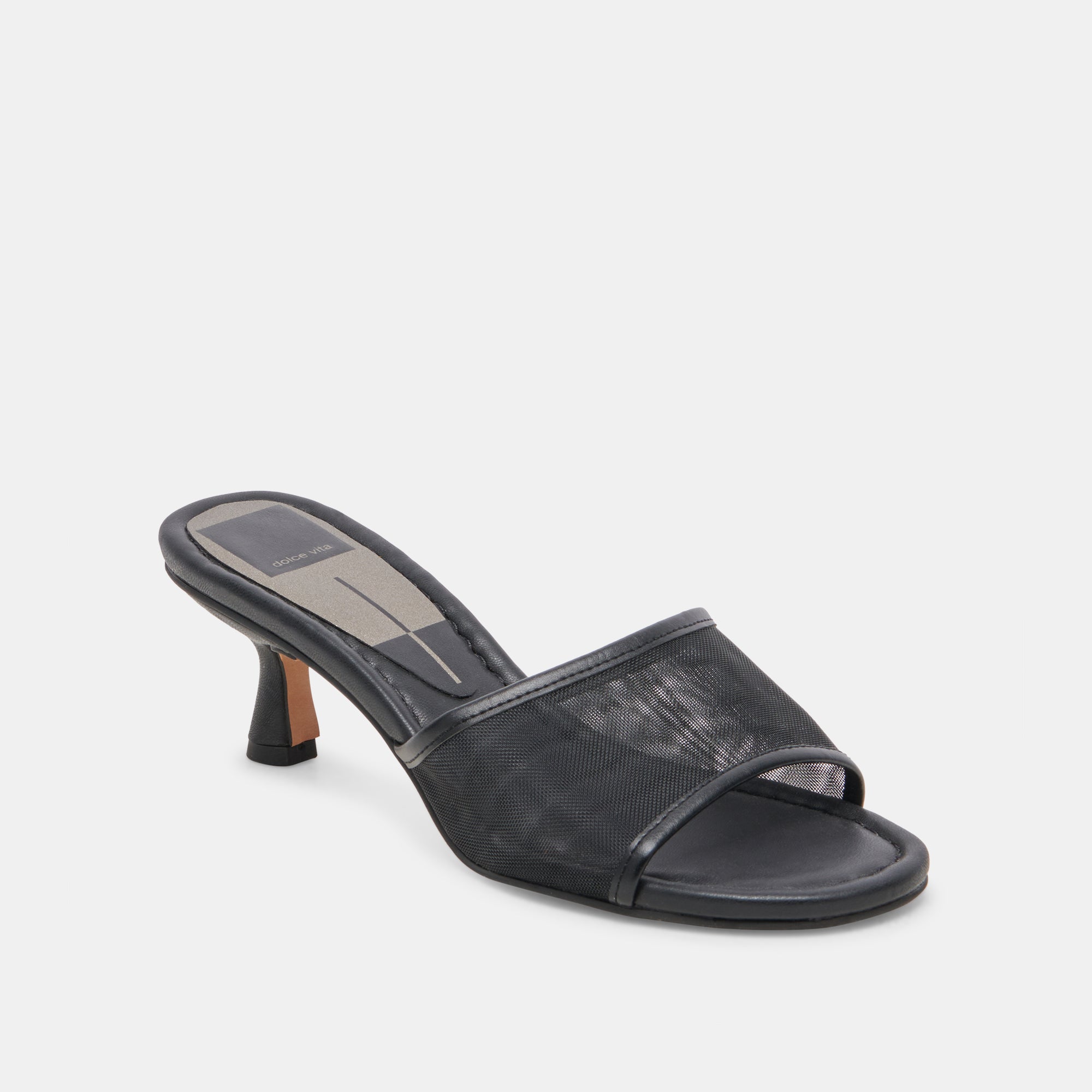 Dolce Vita SHOES | MEEZA HEELS ONYX MESH
 – Dolce Vita