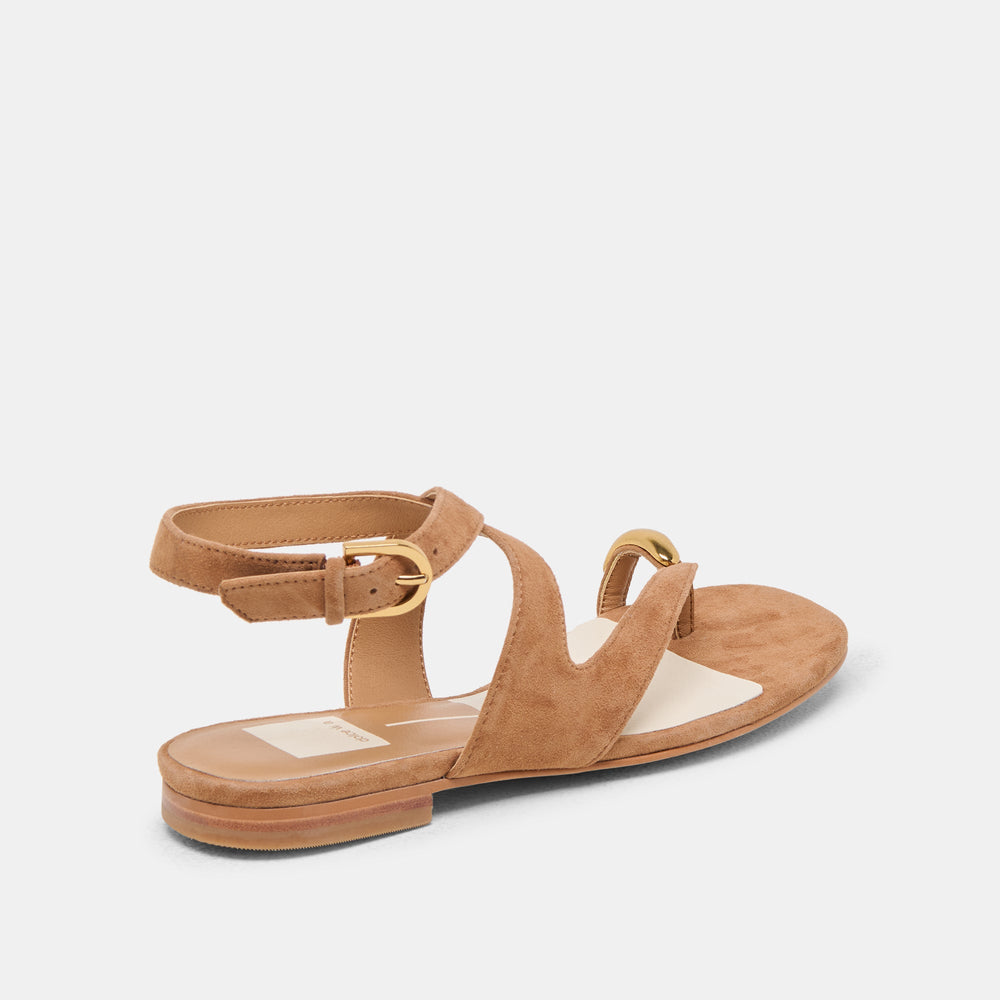 Dolce Vita SHOES | EARLA SANDALS BROWN SUEDE
 – Dolce Vita