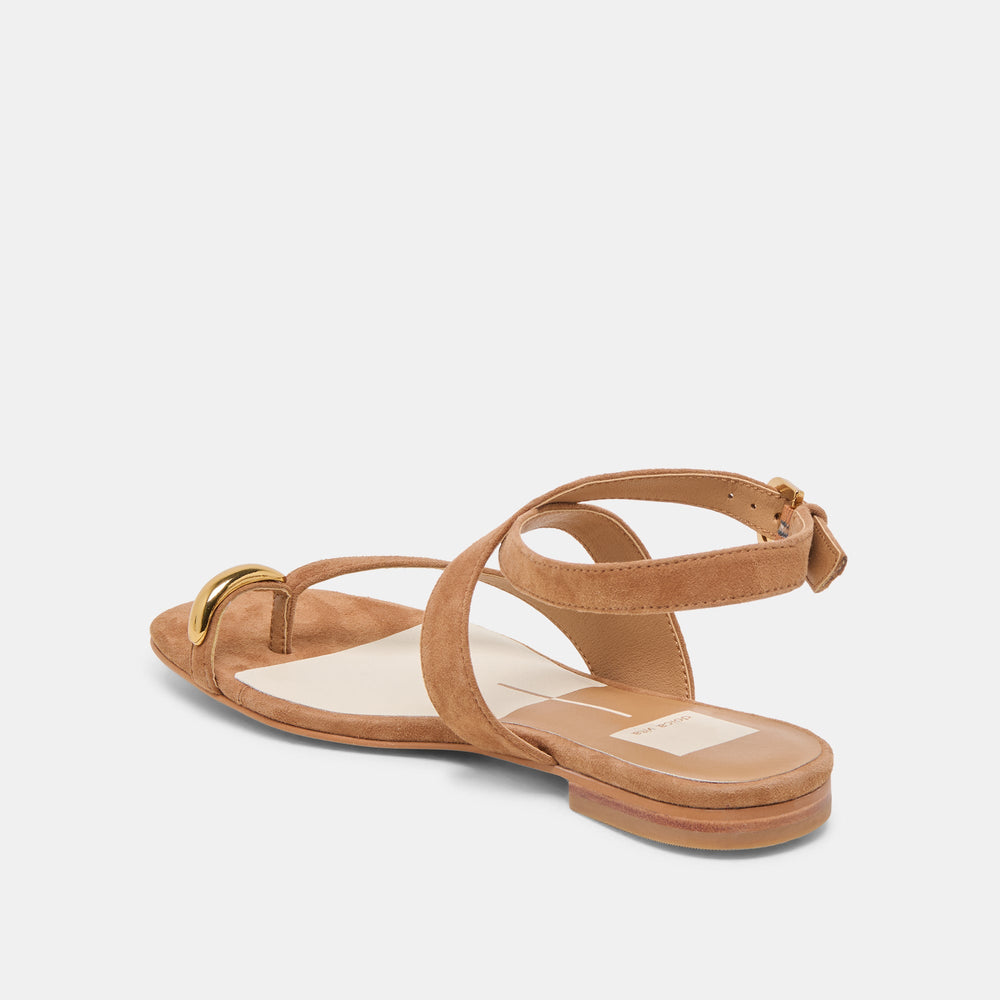 Dolce Vita SHOES | EARLA SANDALS BROWN SUEDE
 – Dolce Vita