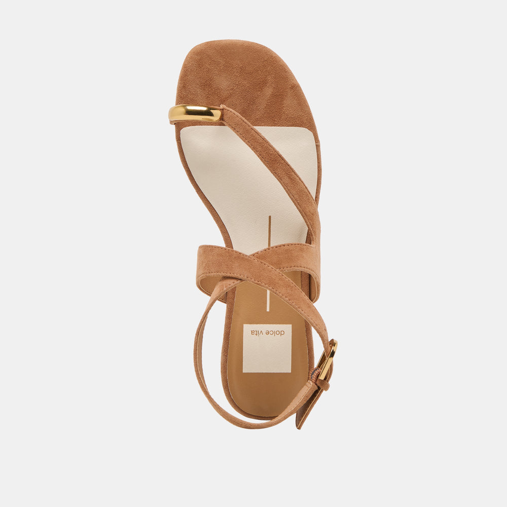 Dolce Vita SHOES | EARLA SANDALS BROWN SUEDE
 – Dolce Vita