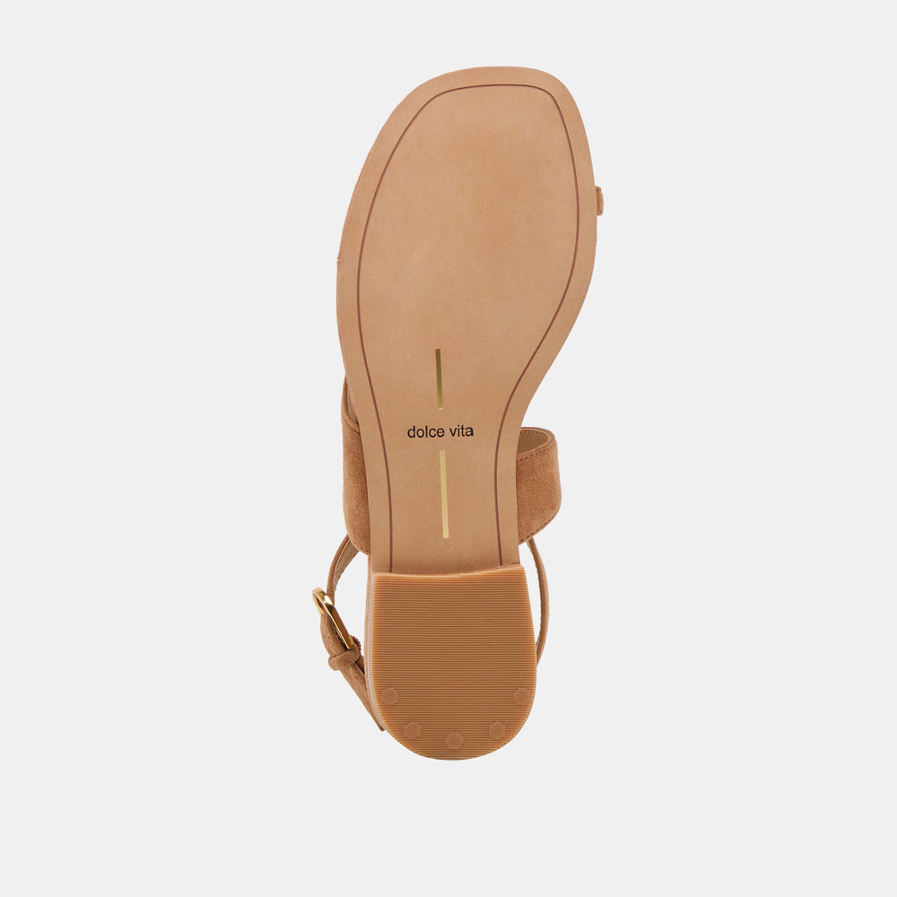 Dolce Vita SHOES | EARLA SANDALS BROWN SUEDE
 – Dolce Vita