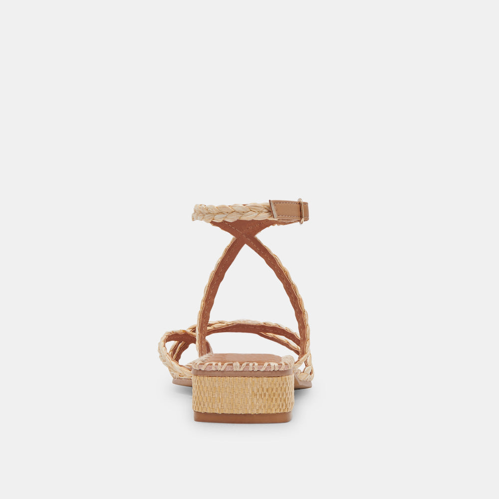 Dolce Vita SHOES | BRINN SANDALS LT NATURAL RAFFIA
 – Dolce Vita