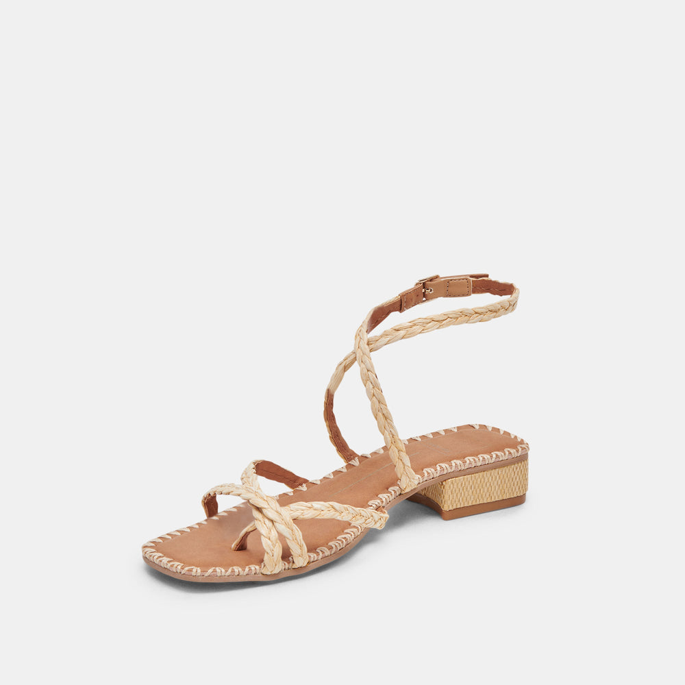 Dolce Vita SHOES | BRINN SANDALS LT NATURAL RAFFIA
 – Dolce Vita