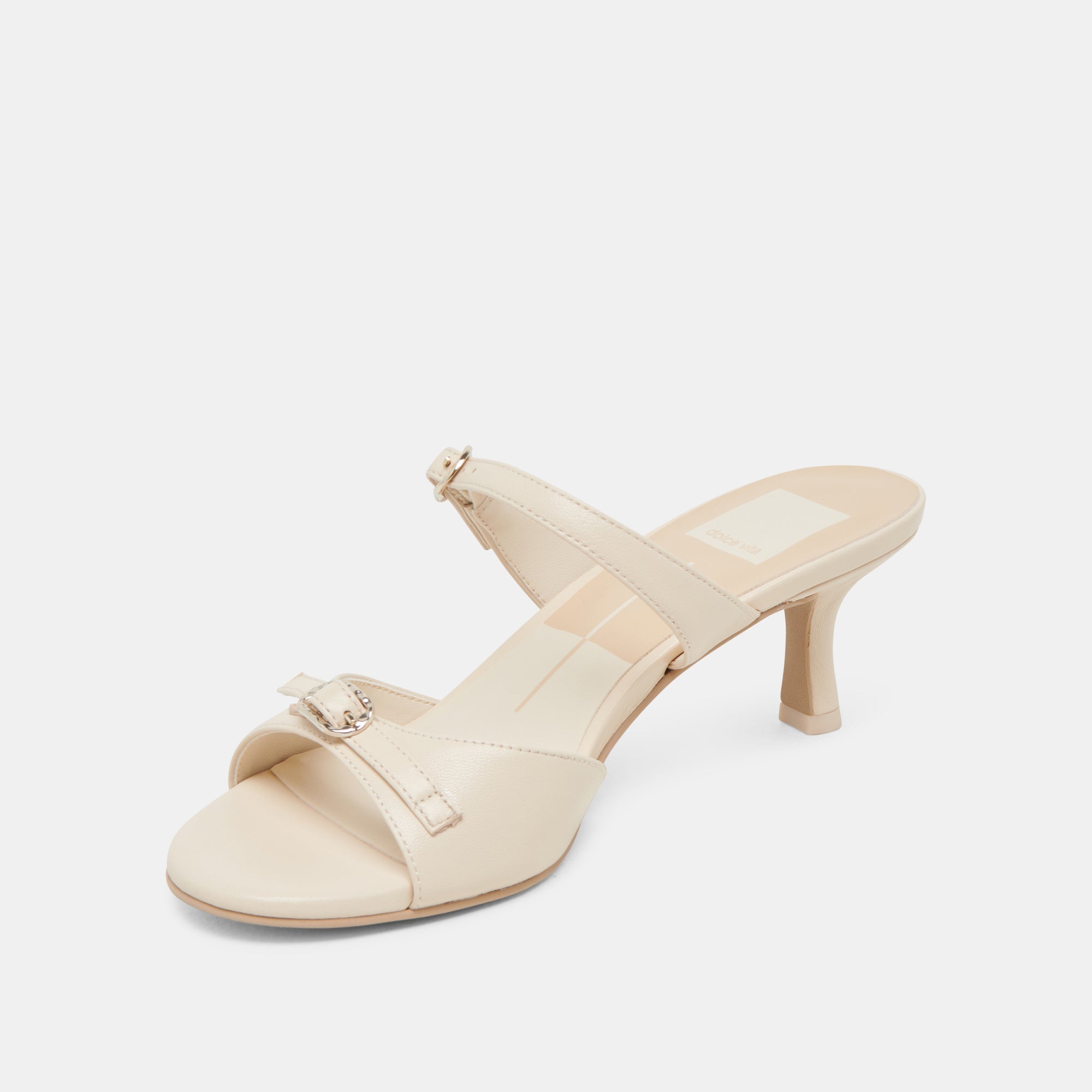 Dolce Vita SHOES | LORALI HEELS CREME LEATHER
 – Dolce Vita
