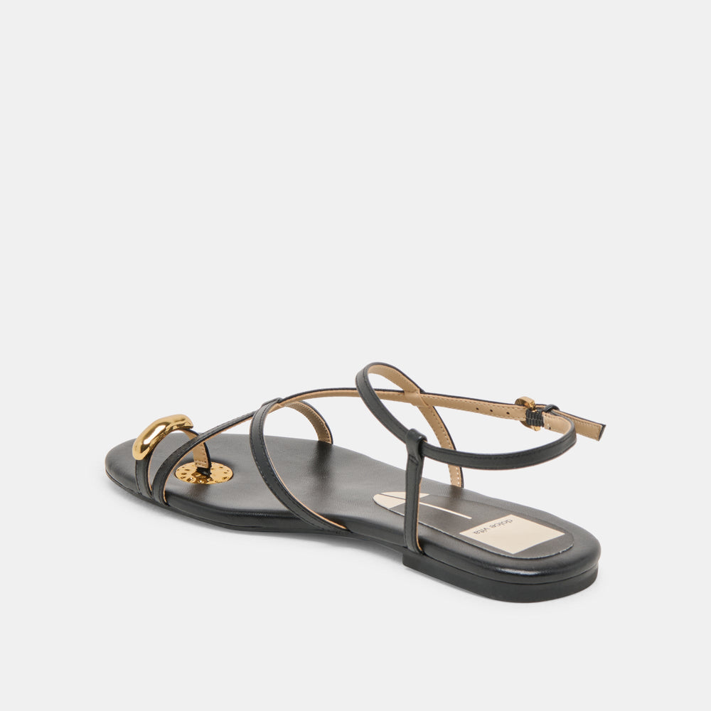 Dolce Vita SHOES | KESHA SANDALS BLACK LEATHER
 – Dolce Vita