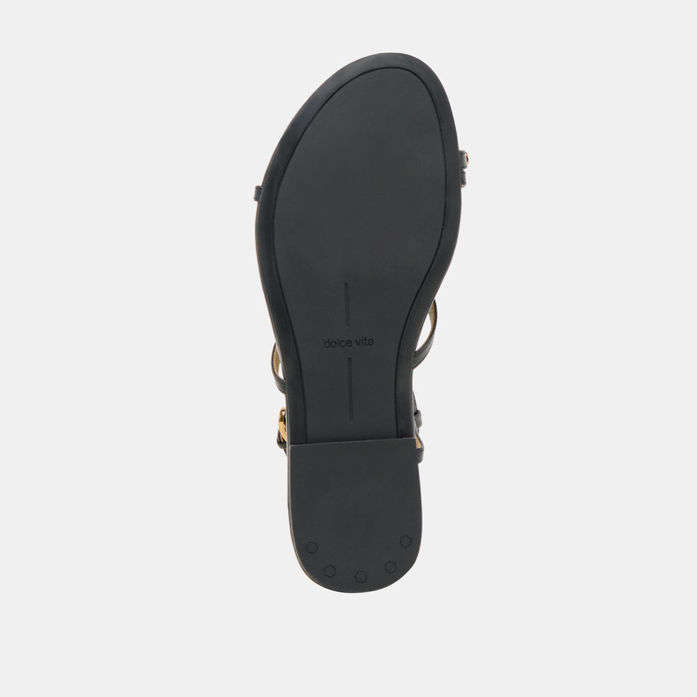 Dolce Vita SHOES | KESHA SANDALS BLACK LEATHER
 – Dolce Vita