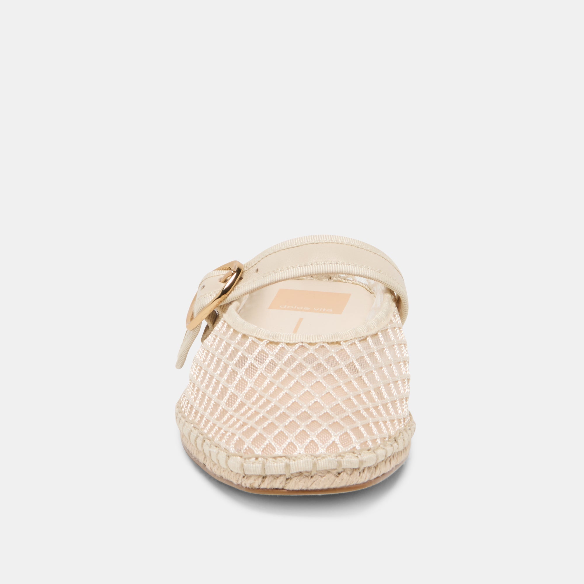 Dolce Vita SHOES | Milie Ecru Woven Mesh Flats