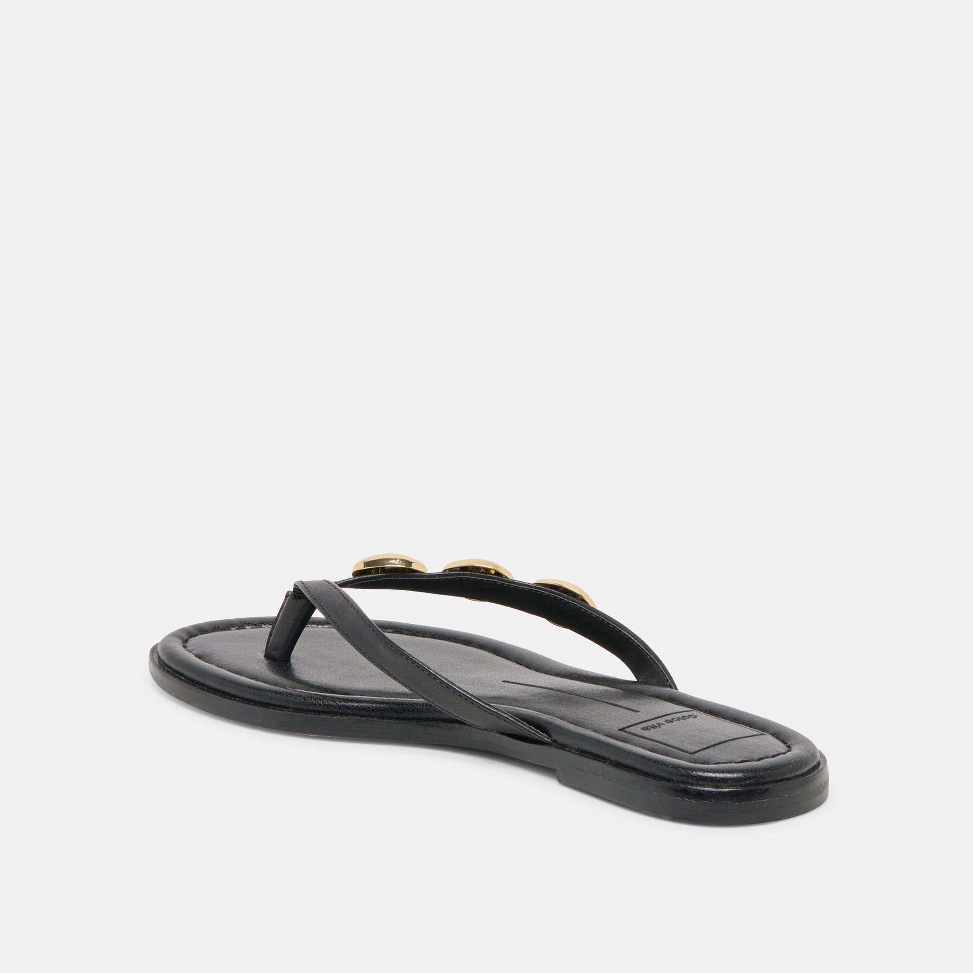 Dolce Vita SHOES | Juny Black Leather Sandals