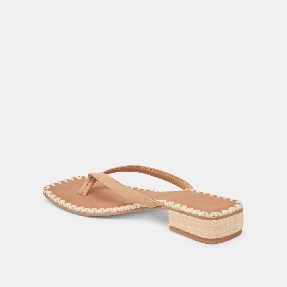Dolce Vita SHOES | BARTY SANDALS LIGHT TAN LEATHER
 – Dolce Vita