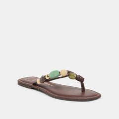 Dolce Vita SHOES | Cely Dk Brown Leather Sandals
