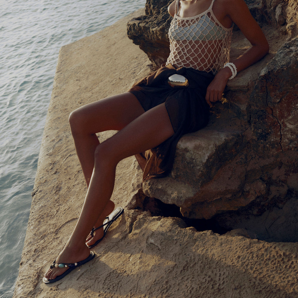 Dolce Vita SHOES | Cely Dk Brown Leather Sandals
