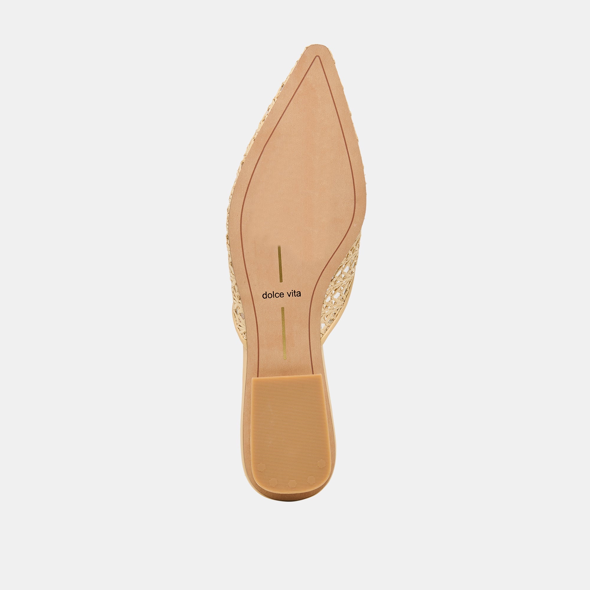 Dolce Vita SHOES | Elm Natural Cross Hatch Raffia Flats