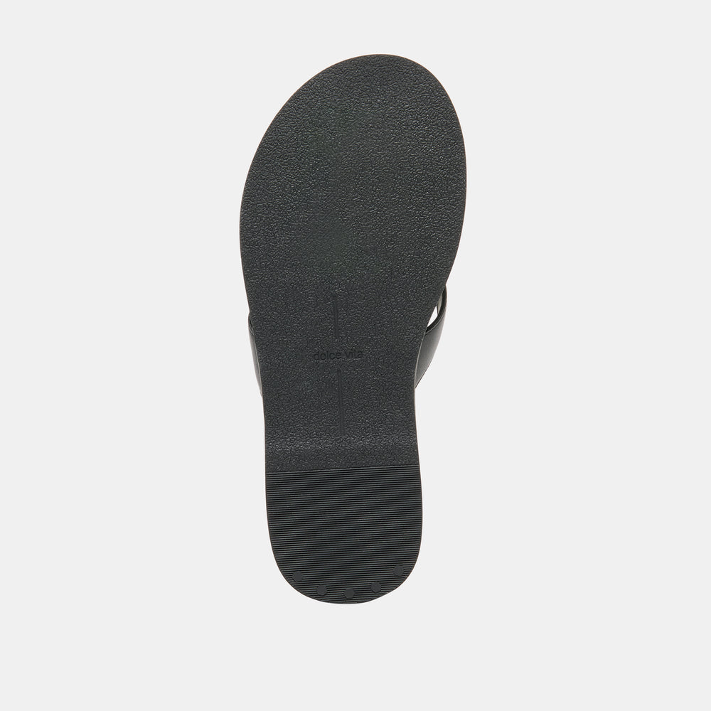 Dolce Vita SHOES | Jaina Black Leather Sandals