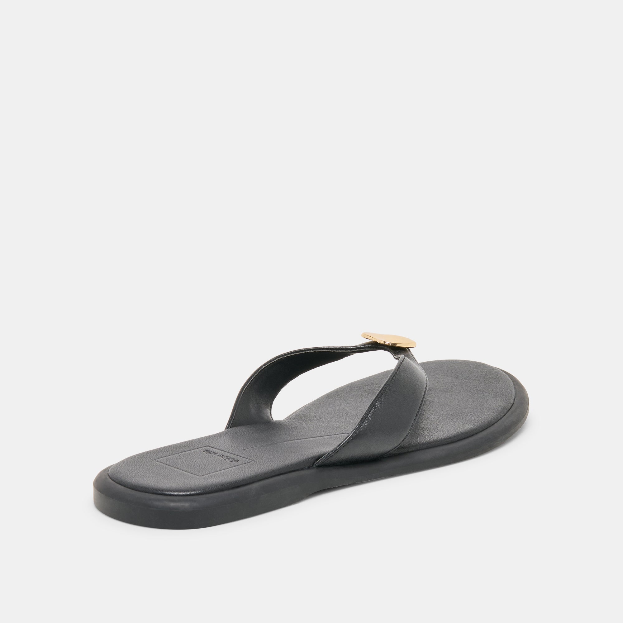 Dolce Vita SHOES | Jaina Black Leather Sandals