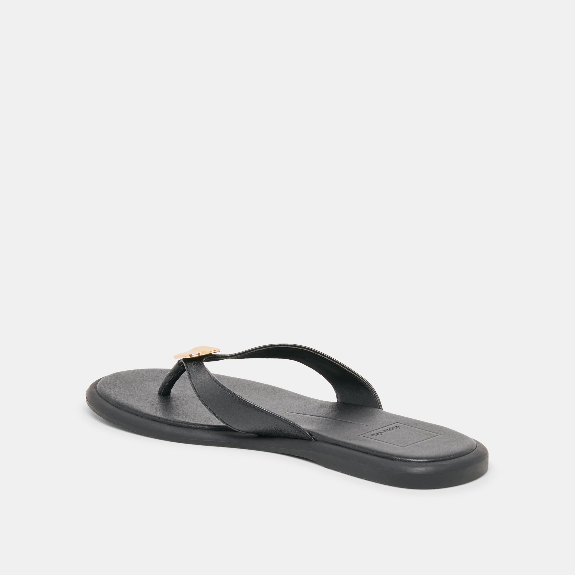 Dolce Vita SHOES | Jaina Black Leather Sandals