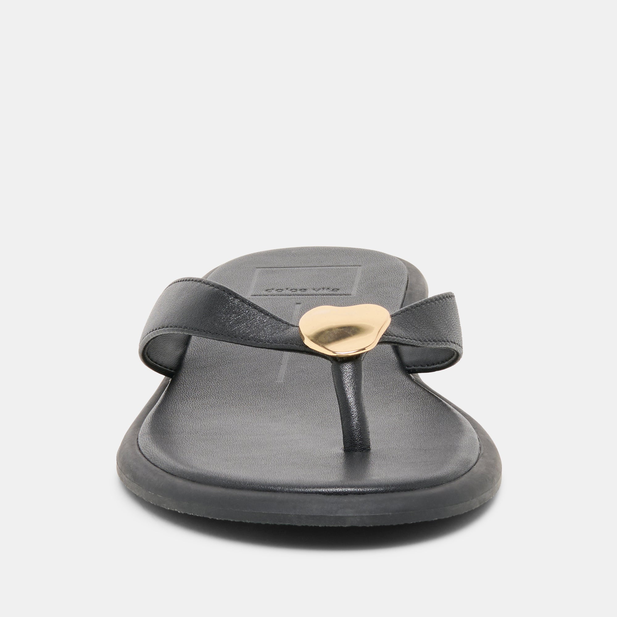 Dolce Vita SHOES | Jaina Black Leather Sandals