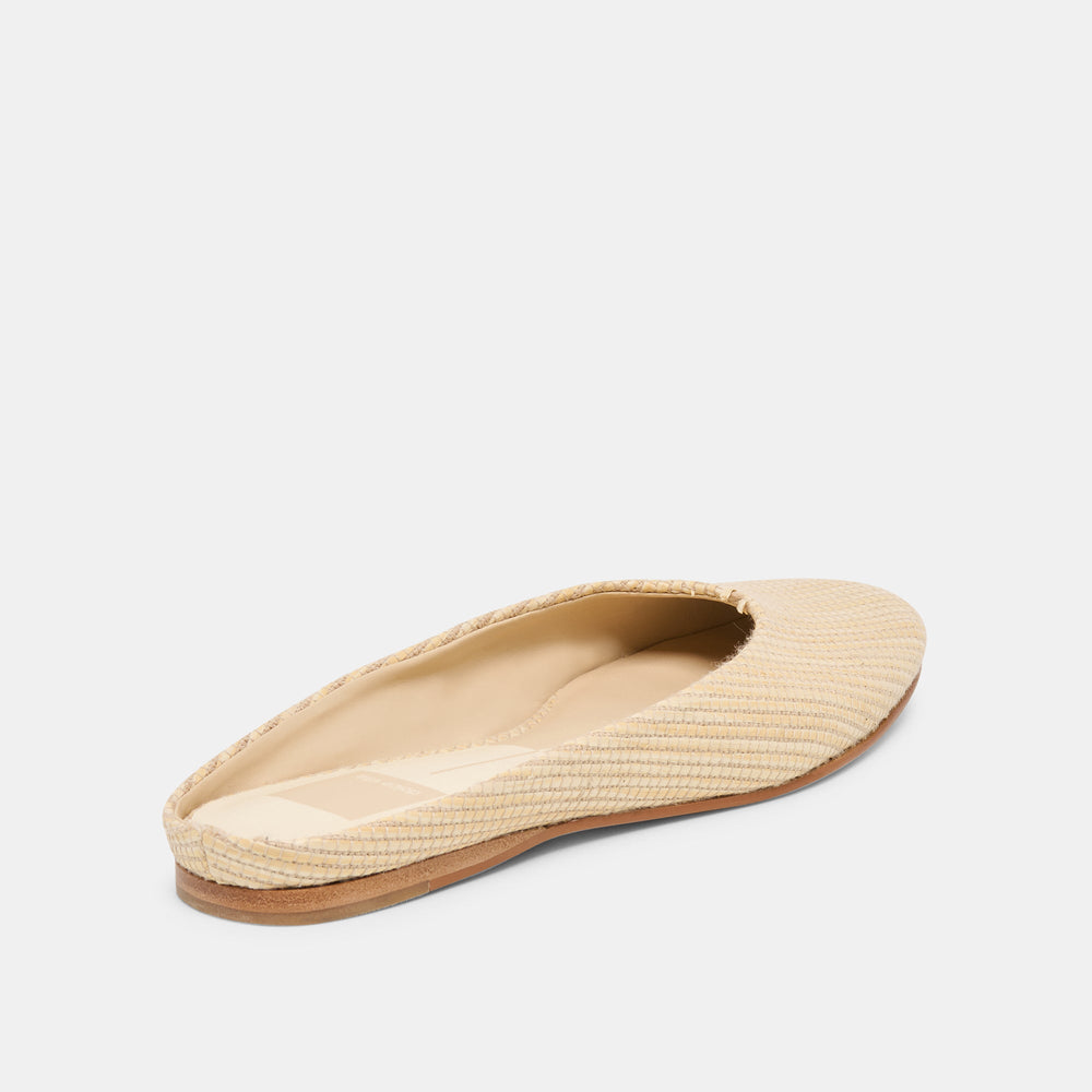 Dolce Vita SHOES | Eila Lt Natural Raffia Flats