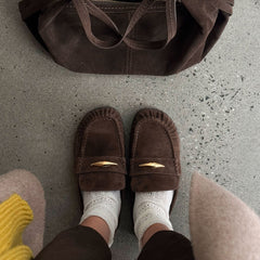 Dolce Vita SHOES | Jodero Dk Brown Suede Flats
