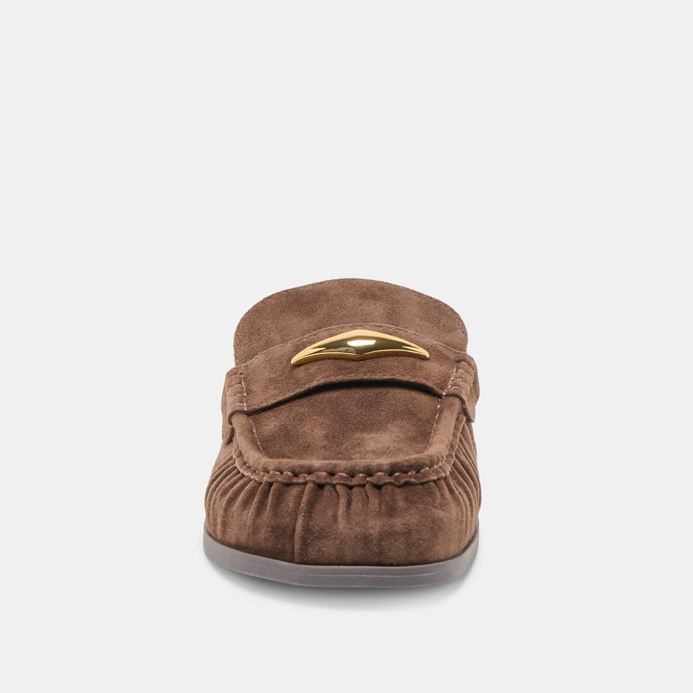 Dolce Vita SHOES | Jodero Dk Brown Suede Flats