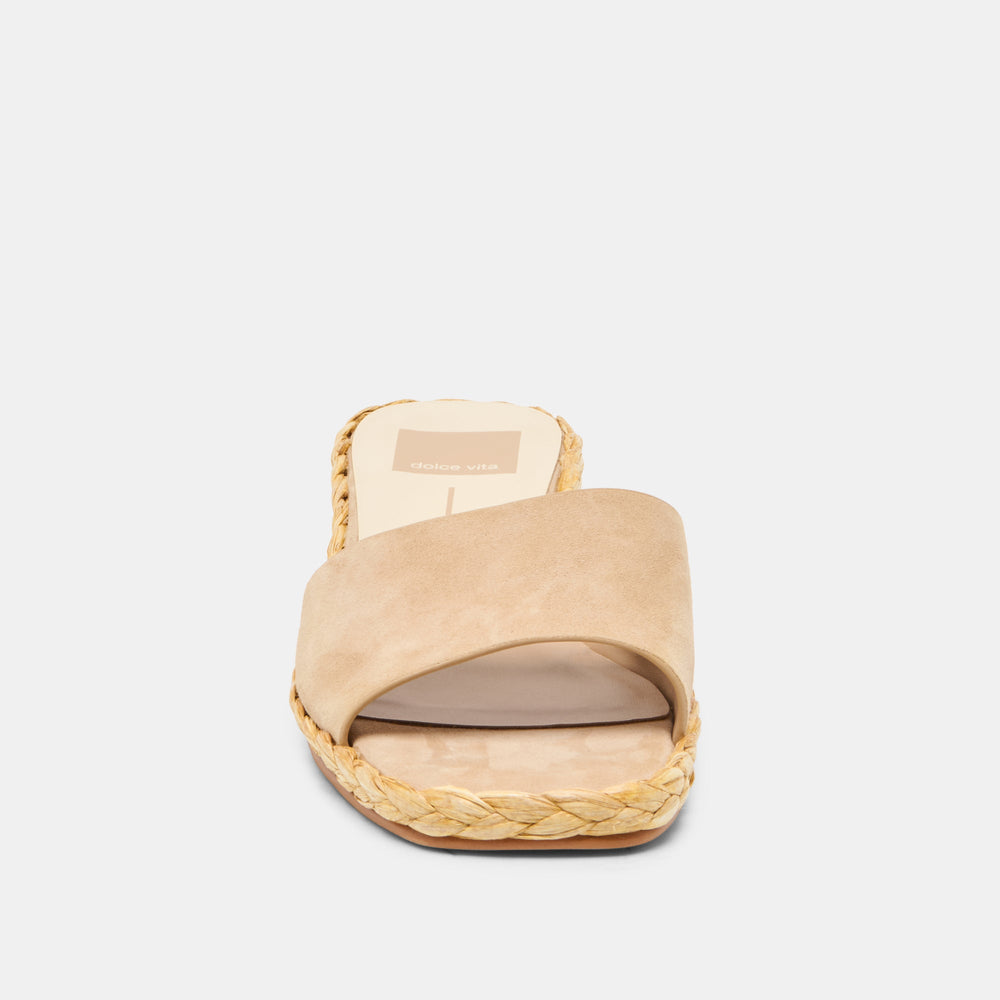 Dolce Vita SHOES | Dixi Camel Suede Sandals