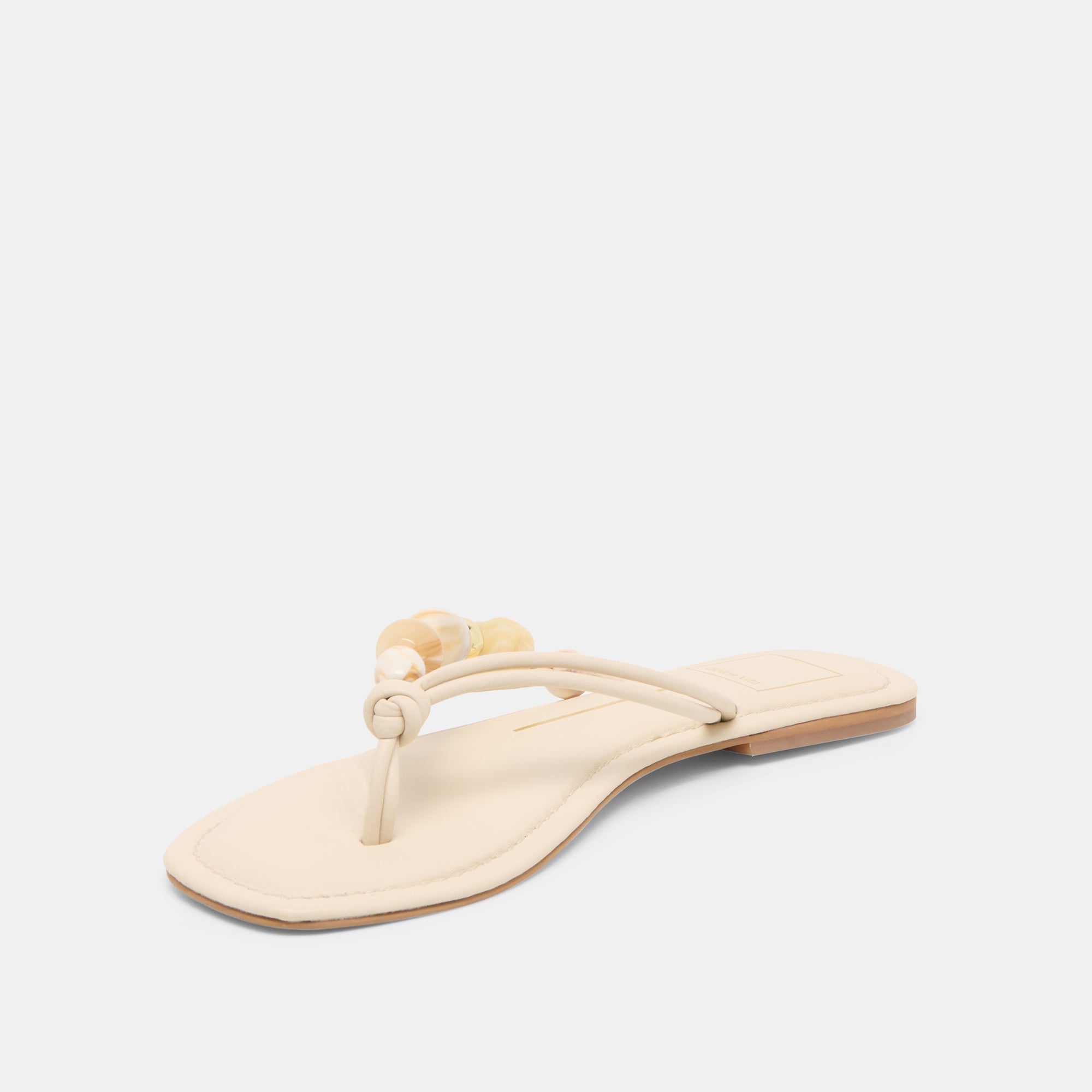 Dolce Vita SHOES | Cely Ivory Leather Sandals