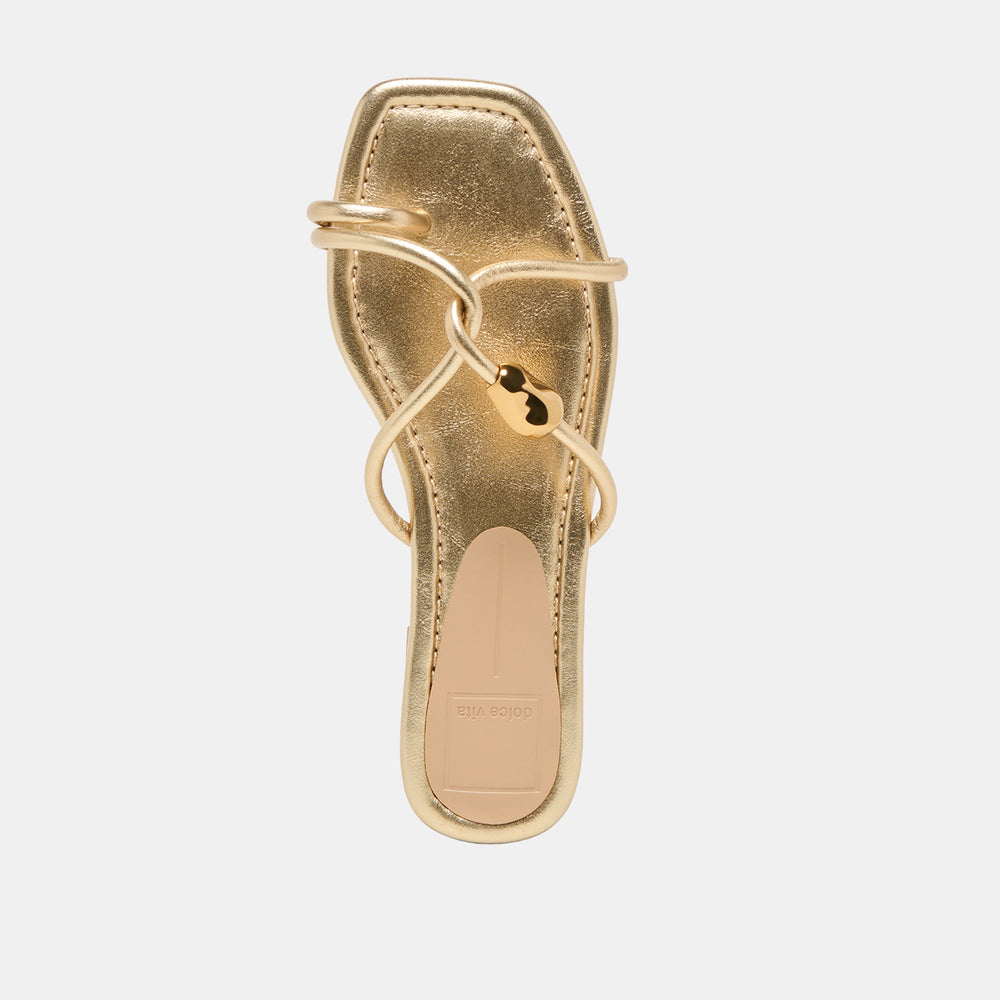 Dolce Vita SHOES | Louiz Gold Stella Sandals