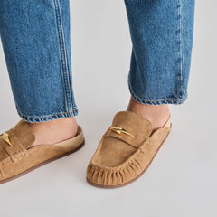 Dolce Vita SHOES | Jodero Lt Brown Suede Flats
