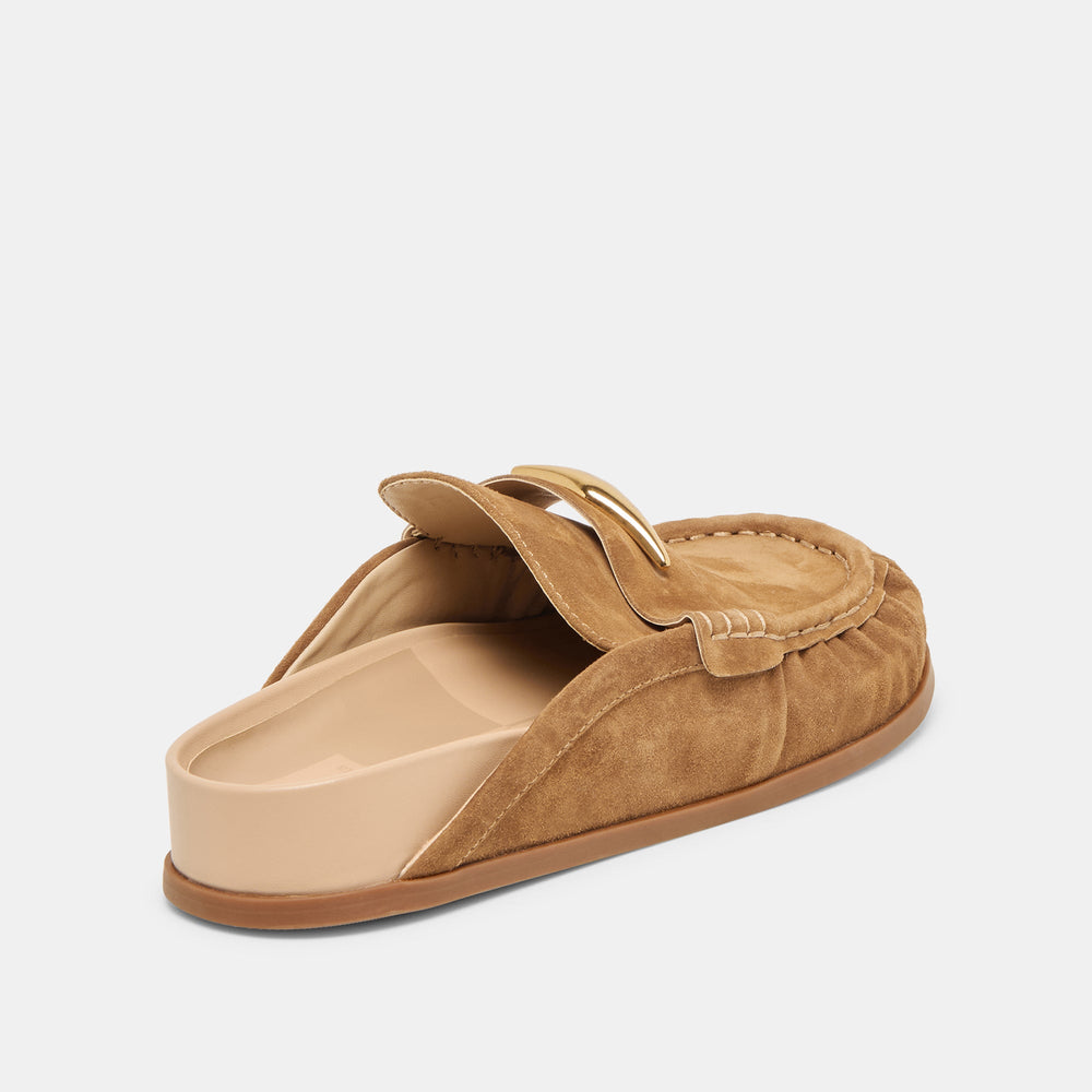 Dolce Vita SHOES | Jodero Lt Brown Suede Flats