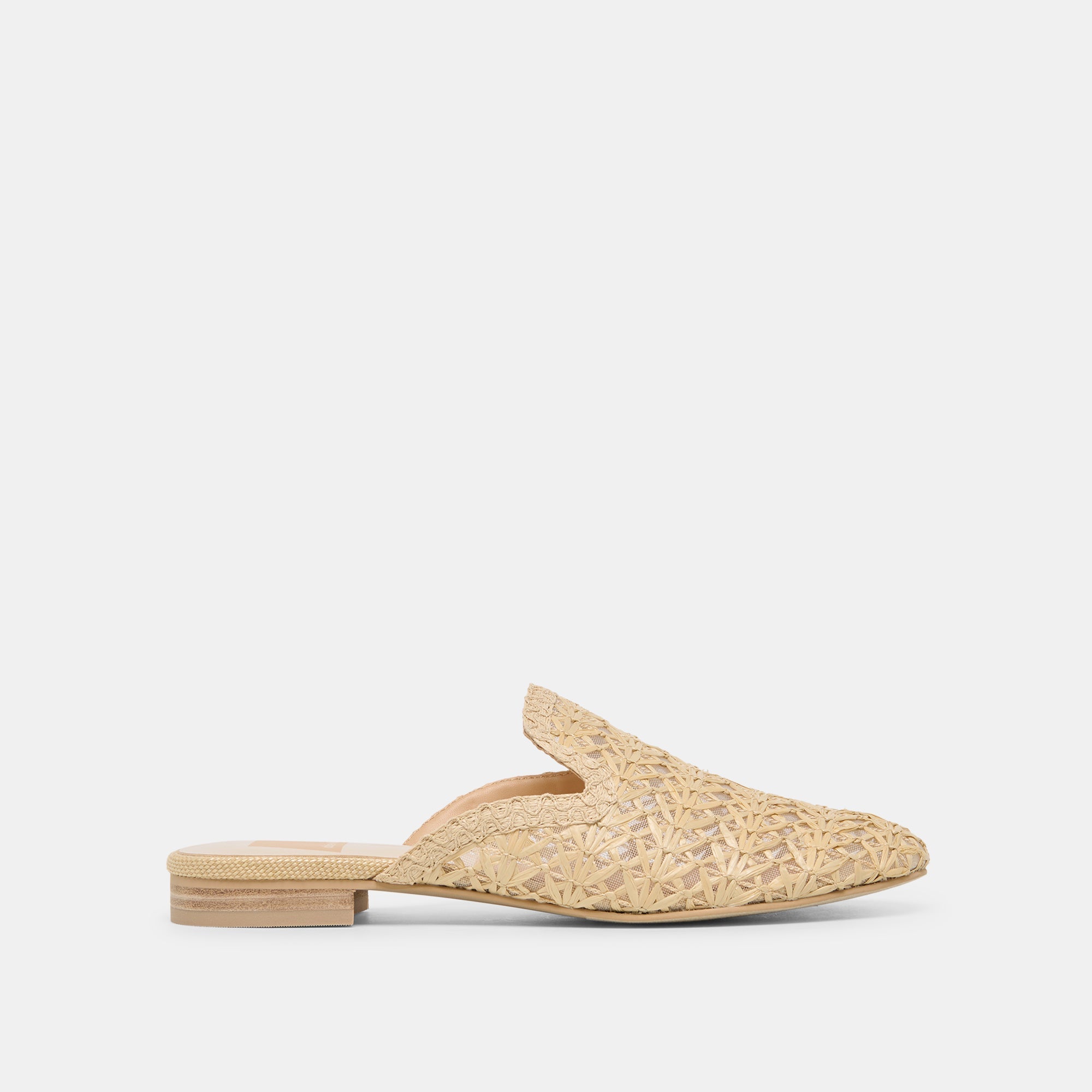 Dolce Vita SHOES | Kirt Lt Natural Cross Hatch Raffia Flats