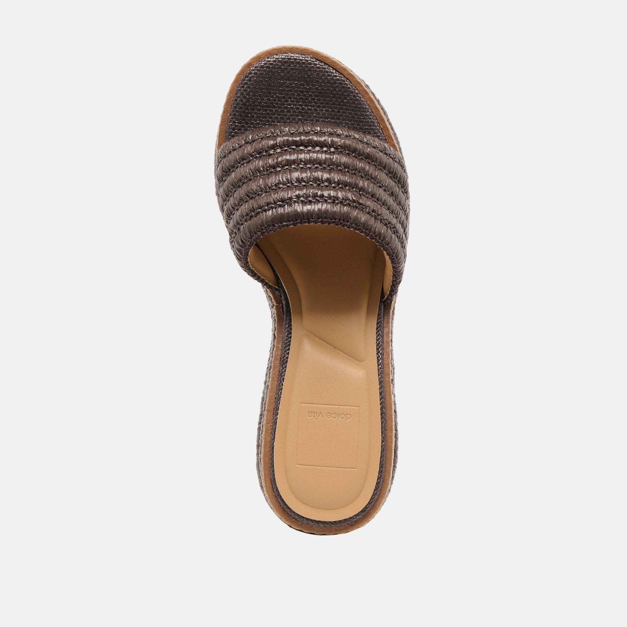 Dolce Vita SHOES | Throne Chocolate Raffia Wedges