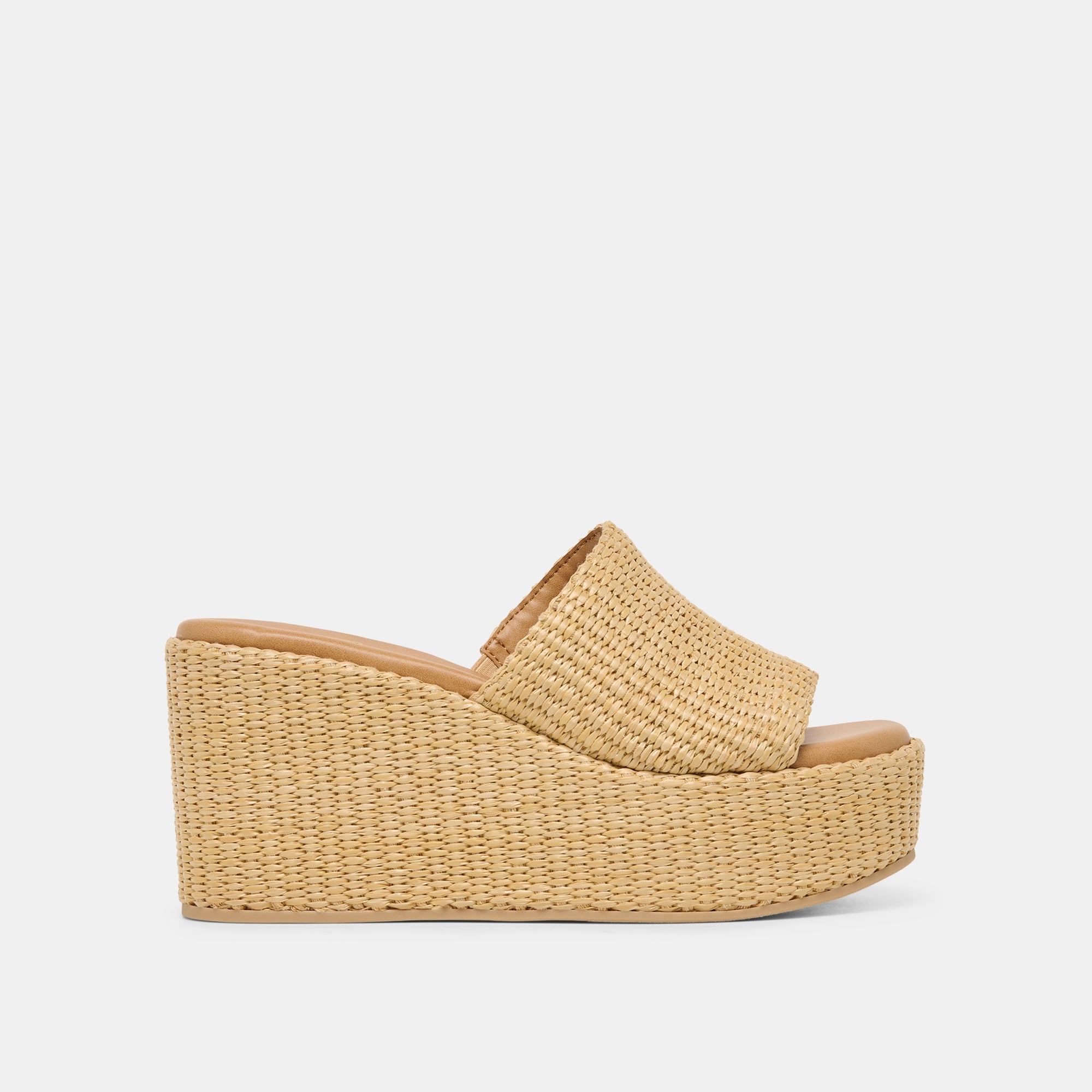 Dolce Vita SHOES | Joclyn Lt Natural Raffia Wedges