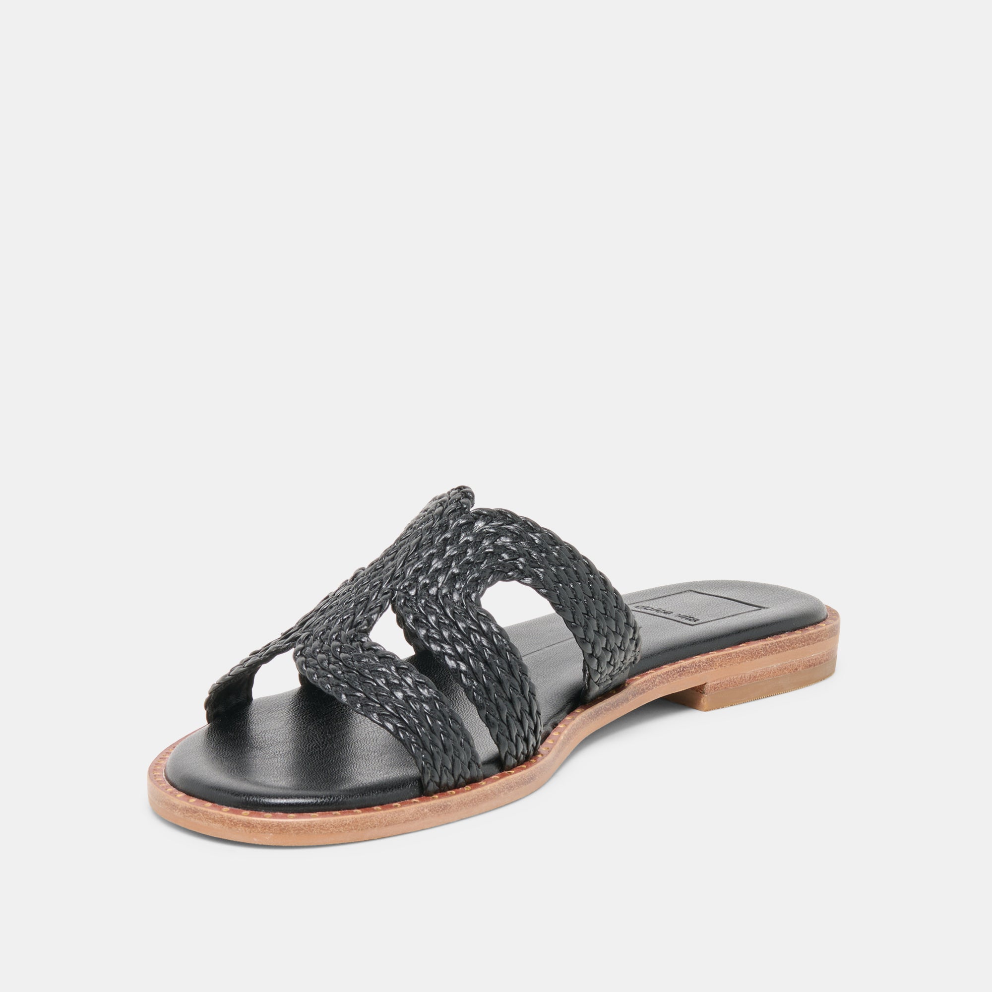 Dolce Vita SHOES | EMON Black Stella Slide Open-Toe Sandals