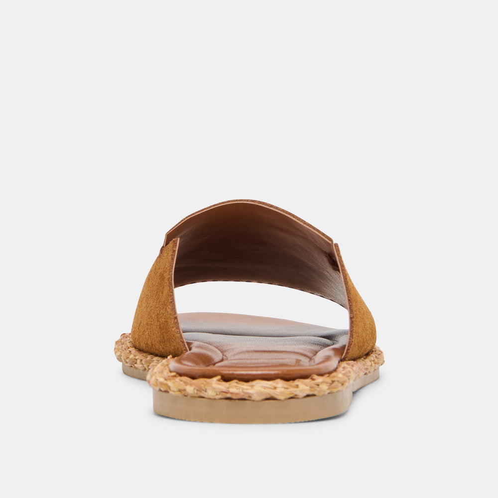 Dolce Vita SHOES | Ridge Chestnut Suede Sandals