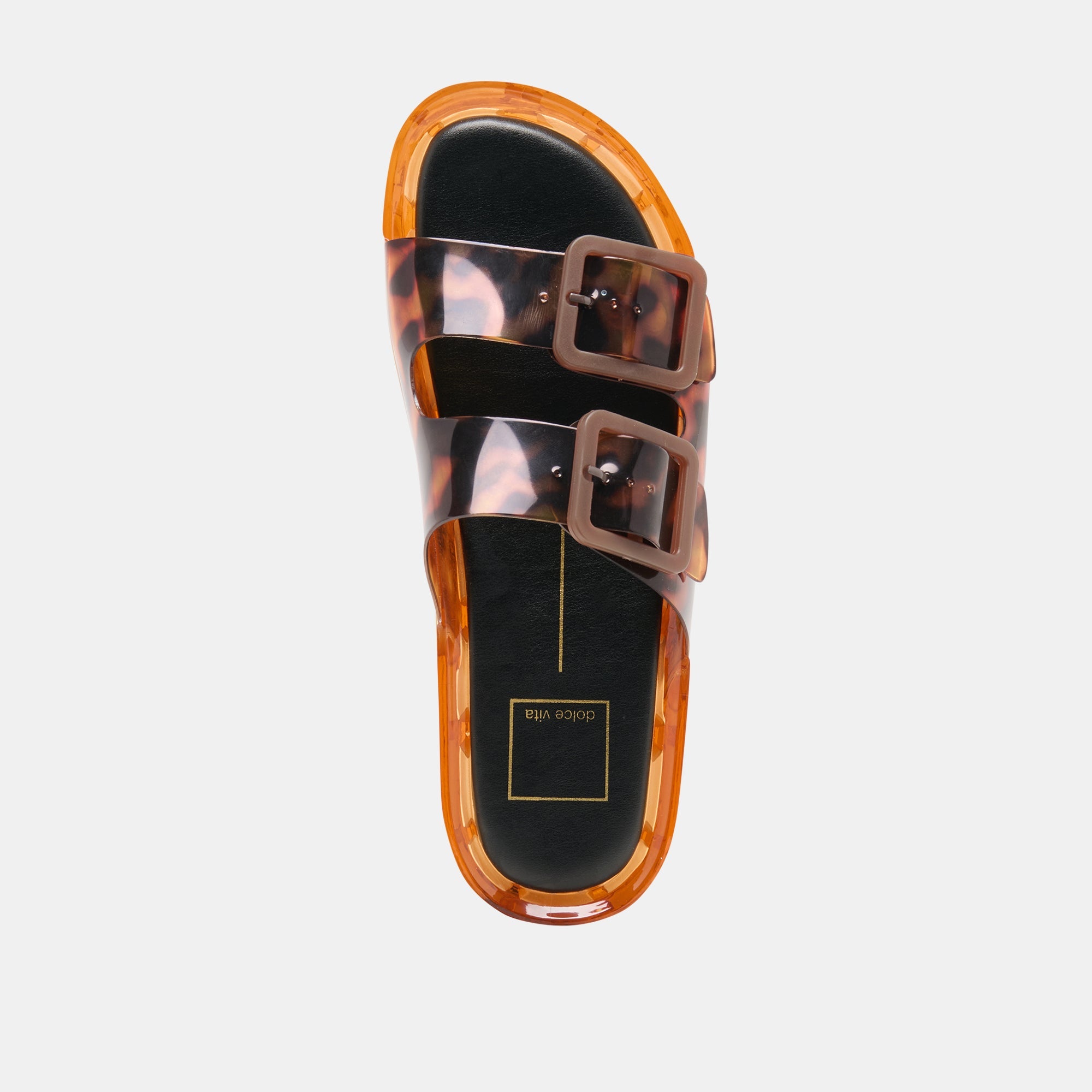 Dolce Vita SHOES | JULIO X Tortoise Vinyl Jelly Platform Sandals
