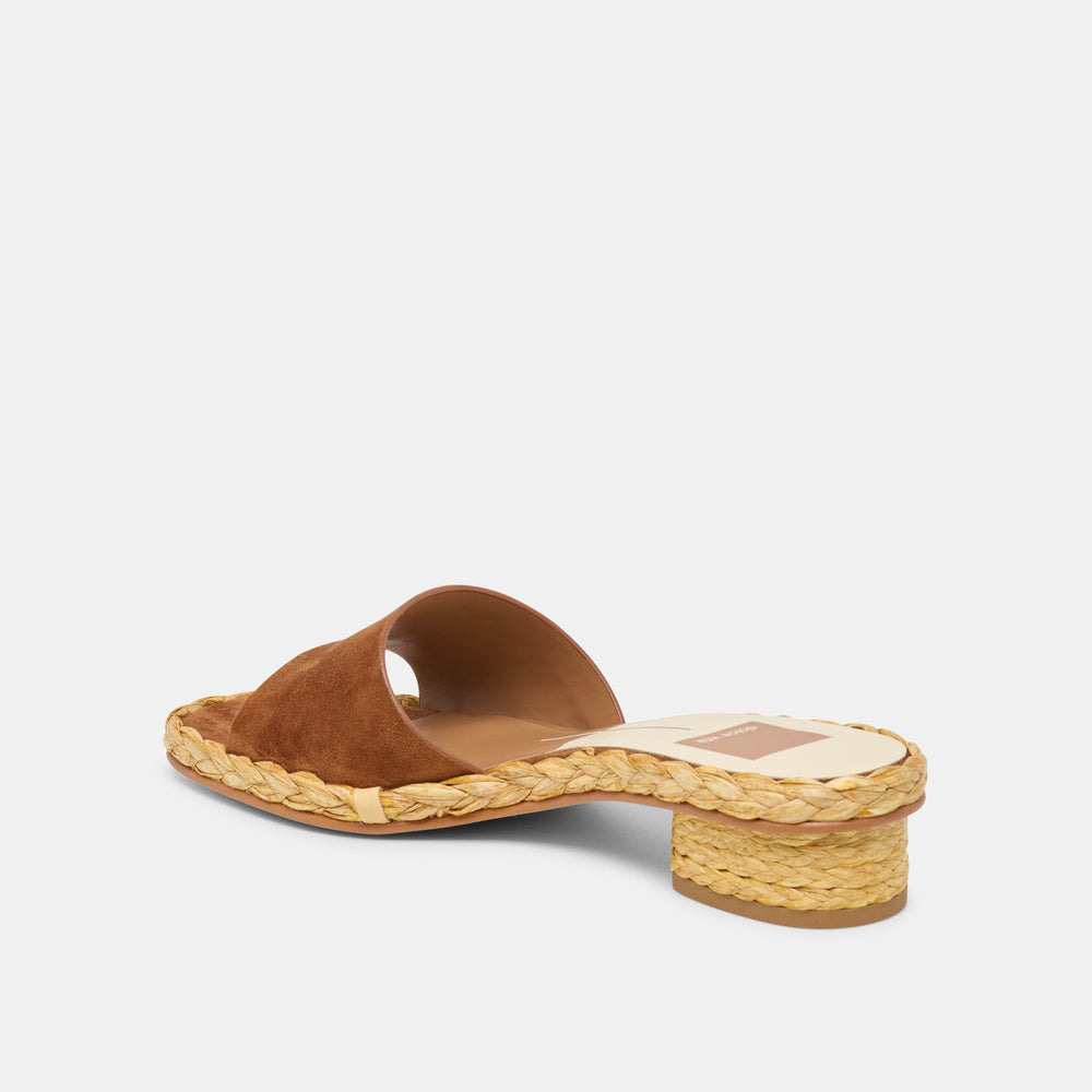 Dolce Vita SHOES | Dixi Brown Suede Sandals