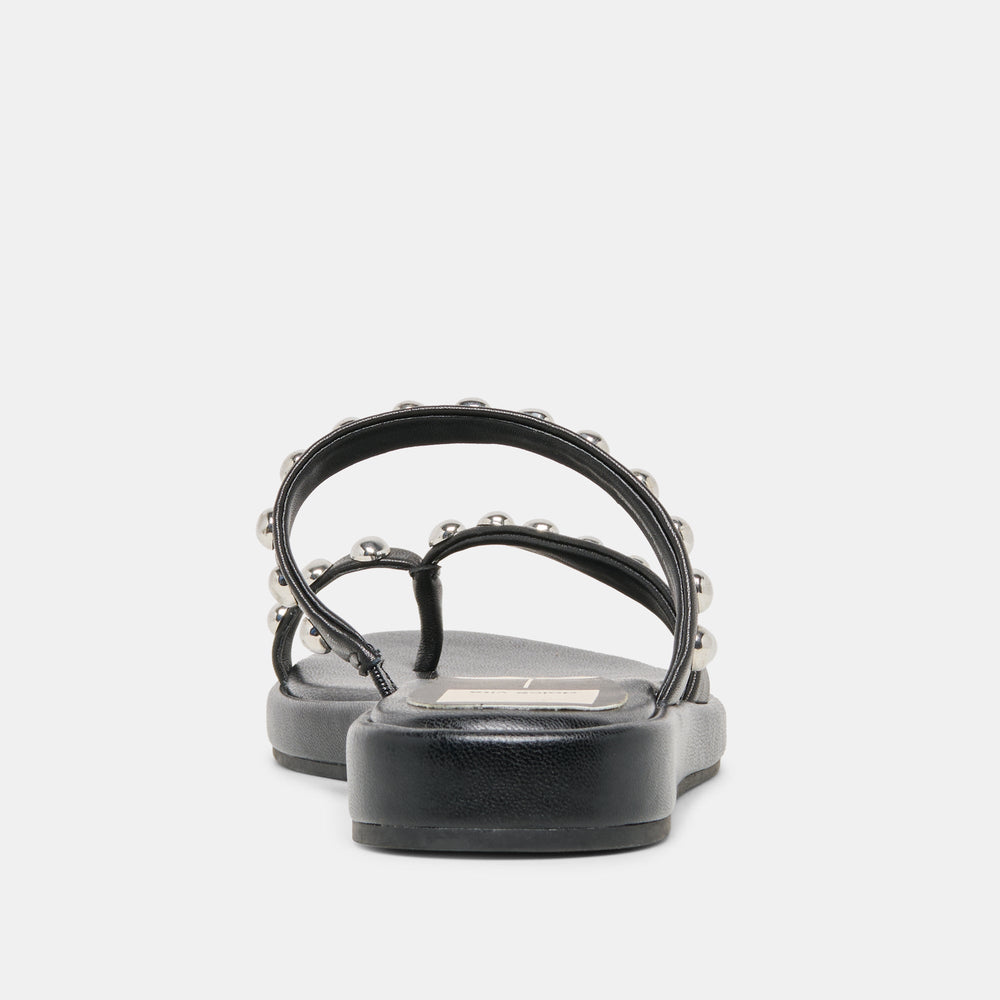 Dolce Vita SHOES | Amary Stud Black Leather Sandals